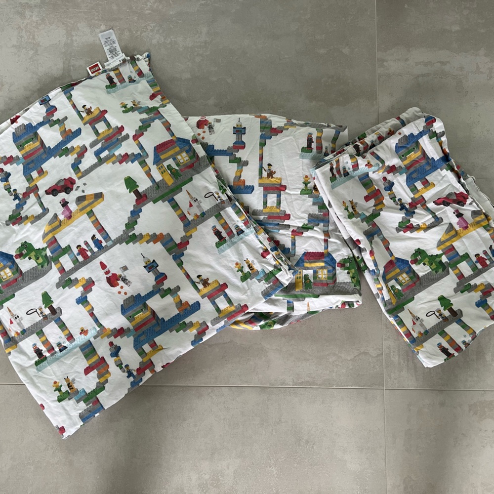 Pottery Barn Kids Lego Sheet Set - Full Size